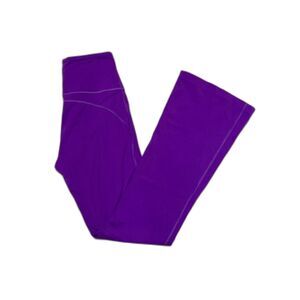 Lululemon Groove Super High Rise Flare Leggings Purple Size 8
